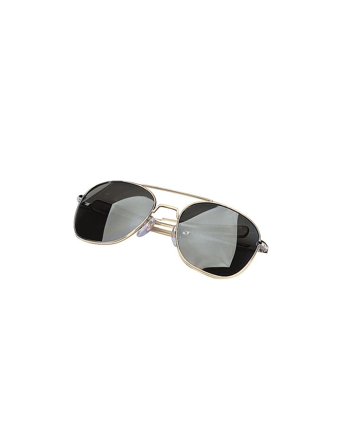 Rothco G.I. Type Pilot's Aviator Solbrille Smoke / Guld ramme