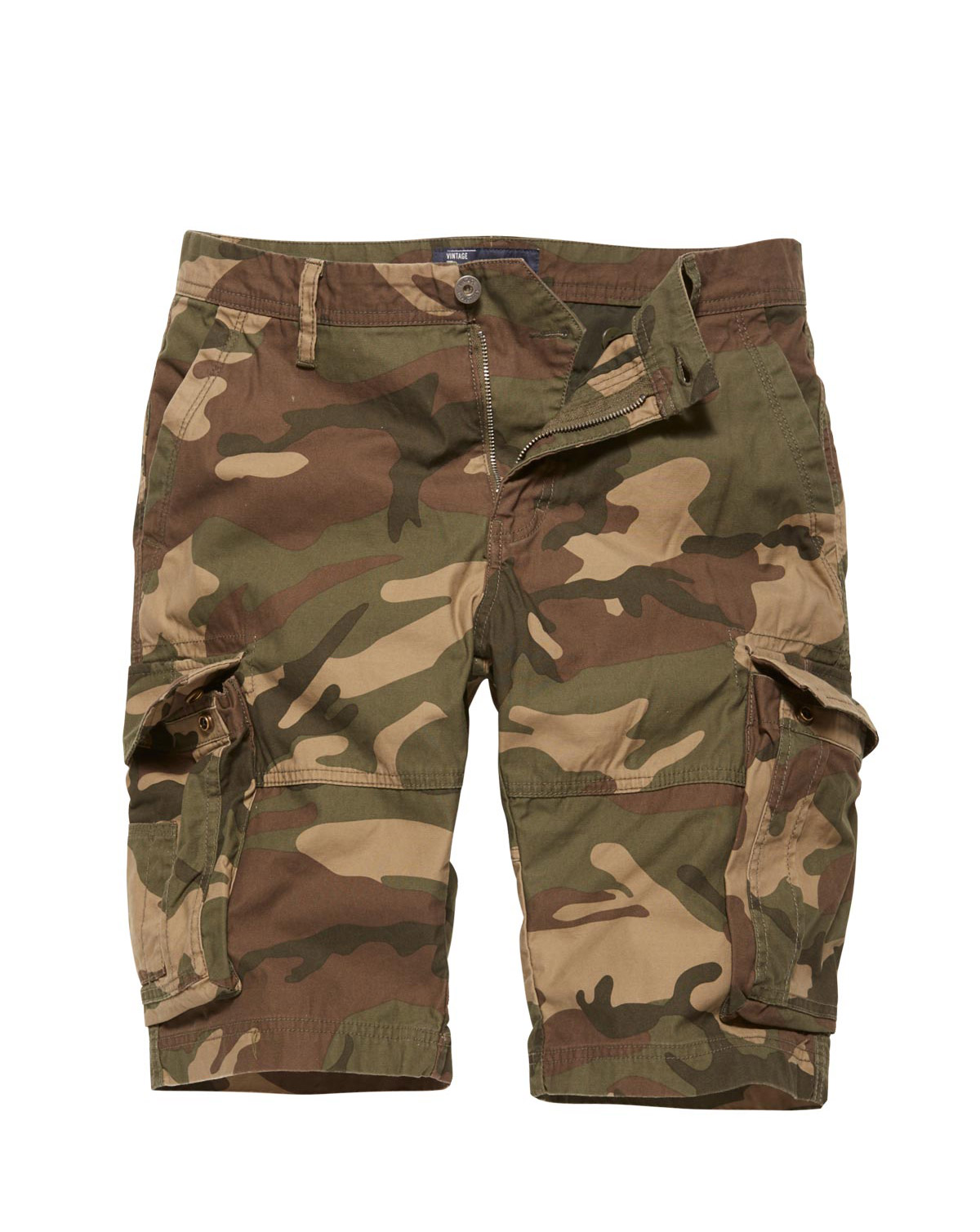 Vintage Industries Rowing Shorts Woodland