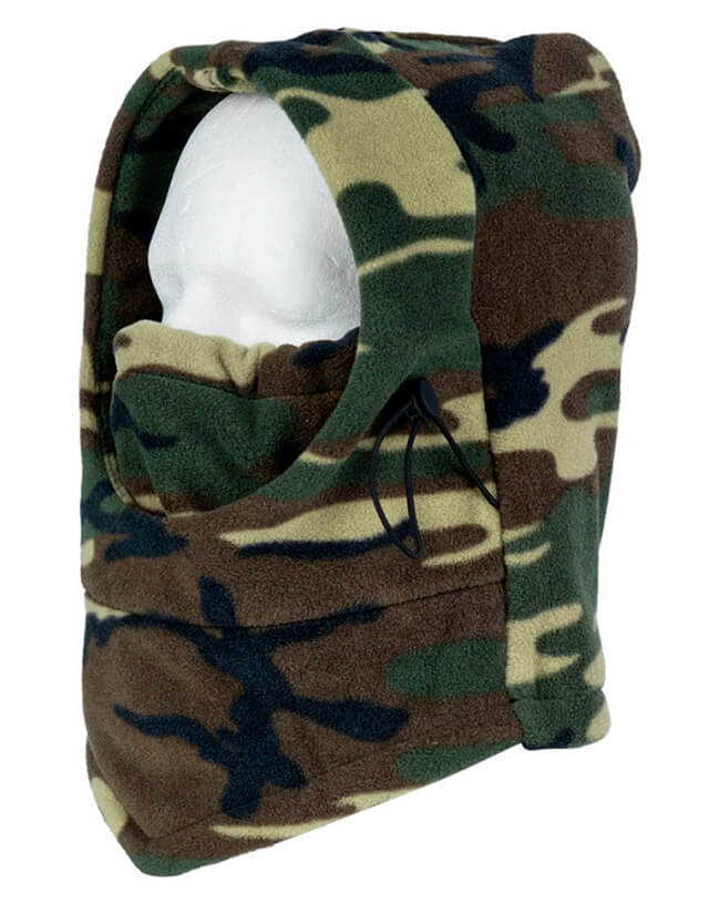 Fostex Balaclava i Polar Fleece Woodland One Size - One Size