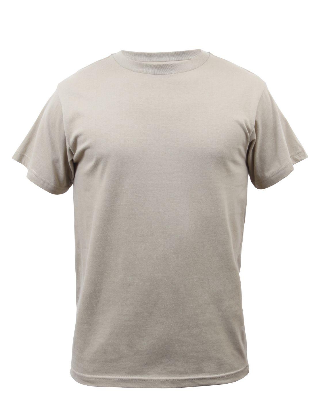 Rothco Bomulds T-Shirt Desert Sand