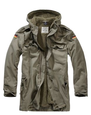 Brandit BW Parka Jakke m. Flag - 