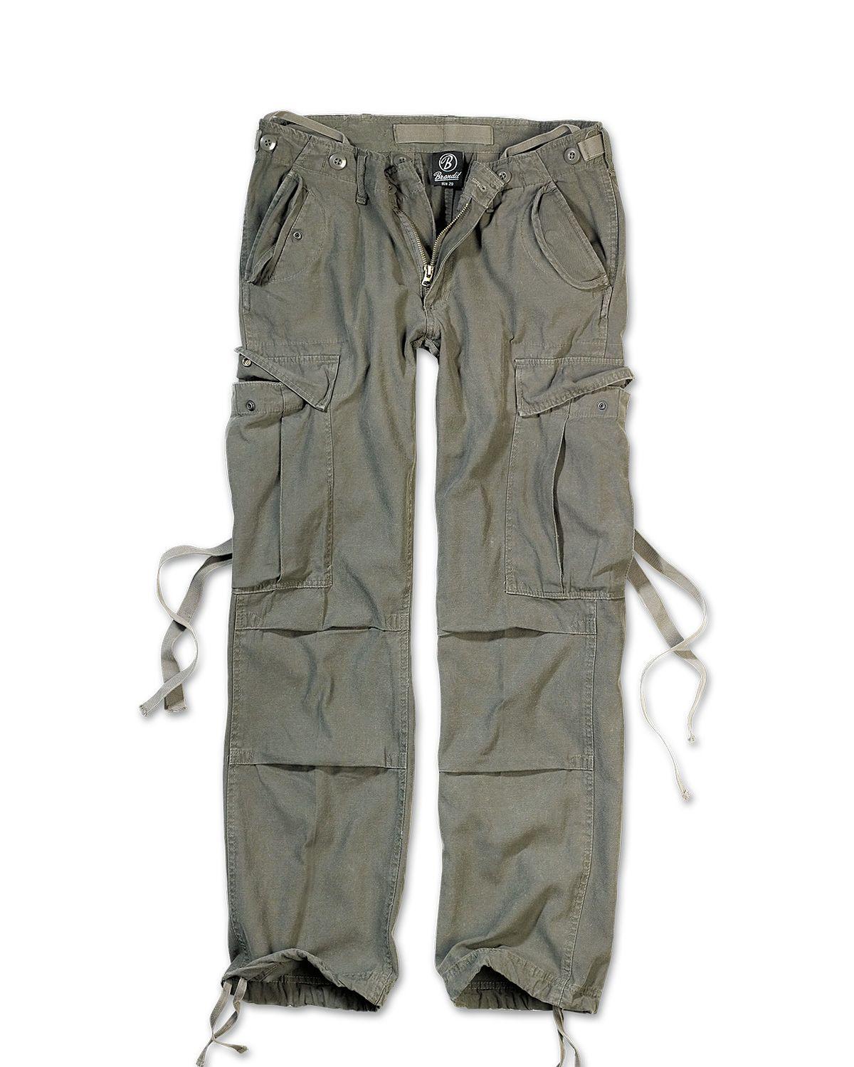 Brandit M65 Cargobukser Dame Oliven - W29