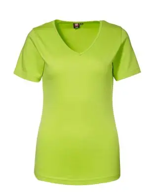 ID Feminin V-hals T-Shirt - Kvinder