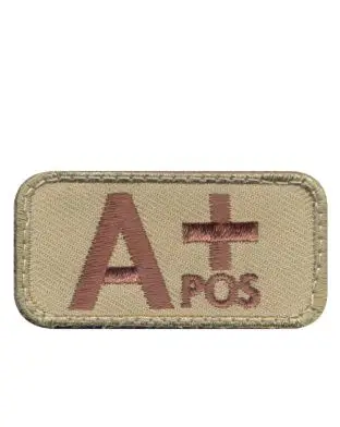 Rothco Patch - 'A Positive Blood Type' - Patches