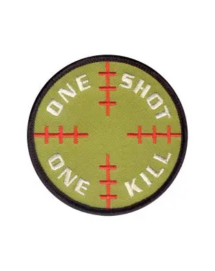 Rothco Morale Patch - 'One Shot One K' - Patches