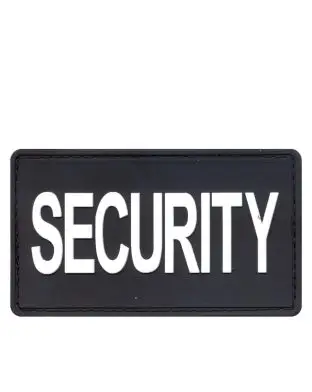 Rothco PVC Patch - 'Security' - Patches