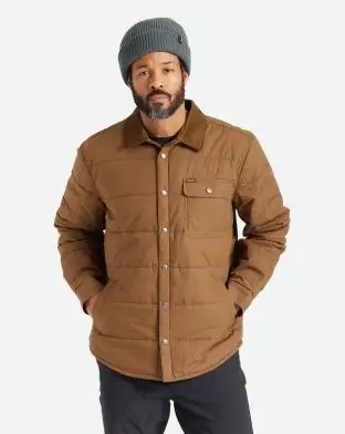 Brixton Cass Jakke Brun - Brixton Jakker