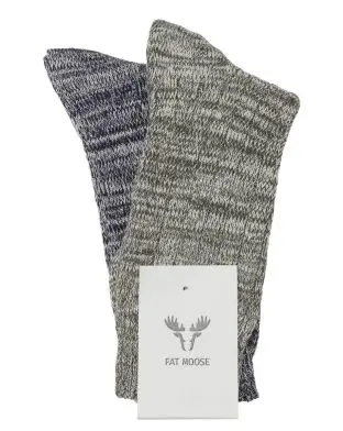 Fat Moose Sokker 2-pak -